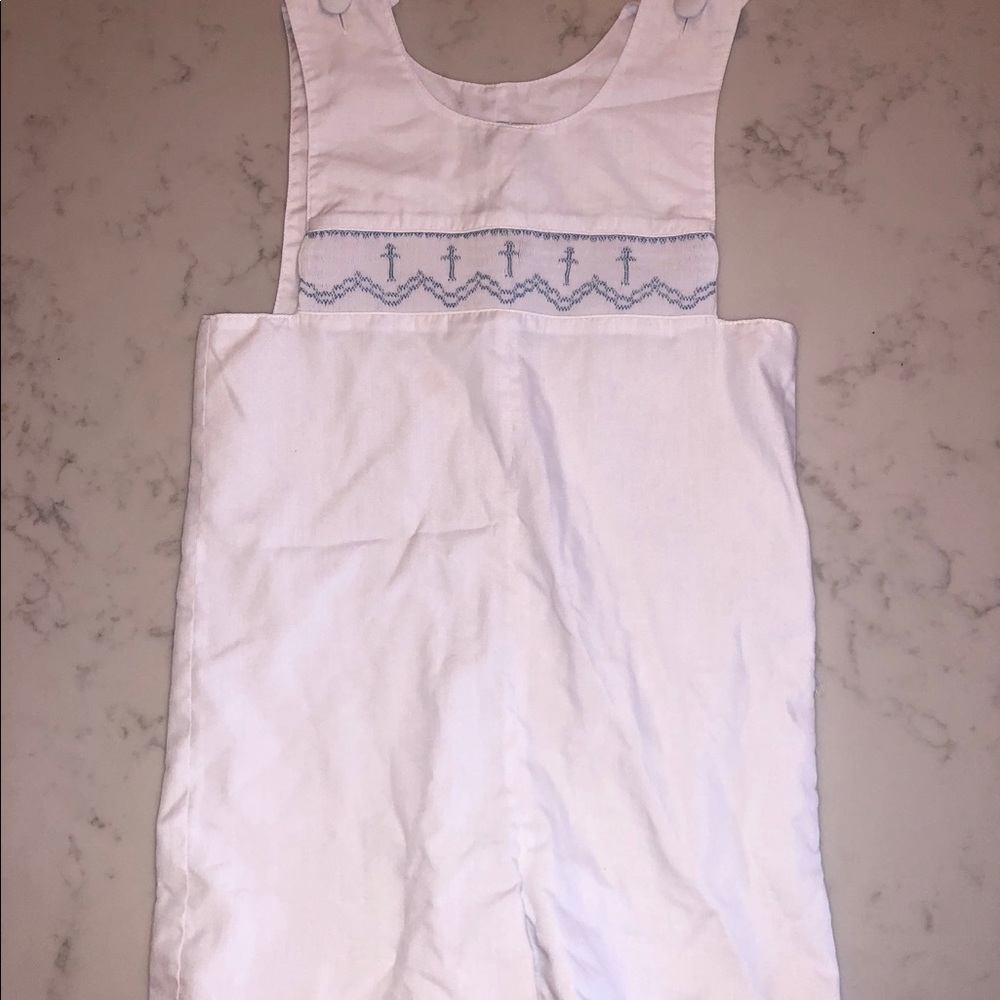 Amanda Remembered, Cross smocked, shortall